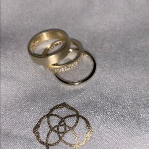 Kendra Scott Tate Midi  rings
